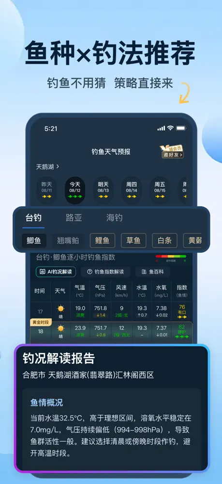 气压曲线与趋势界面